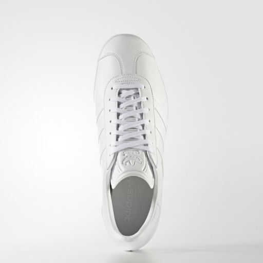 Size 11 - Adidas Gazelle White Gold