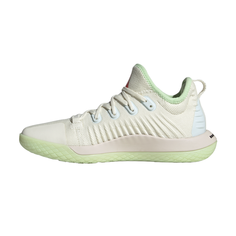 Size 11 - Adidas Stabil Next Gen Handball Off White Semi Green Spark W