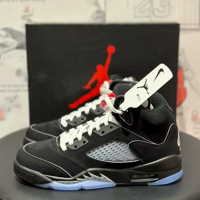 Size 11 - Air Jordan 5 Retro OG Black Metallic Reimagined