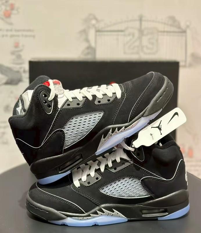 Size 11 - Air Jordan 5 Retro OG Black Metallic Reimagined