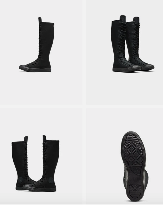 Size 11 - Converse Chuck Taylor All Star XX High Triple Black