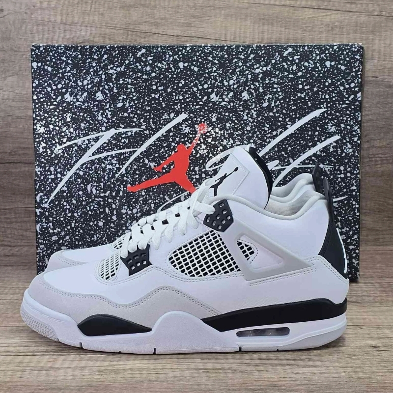 Size 11 - Jordan 4 Retro Mid Military Black