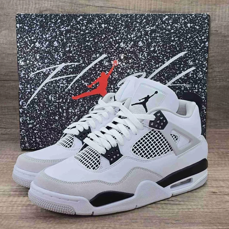 Size 11 - Jordan 4 Retro Mid Military Black