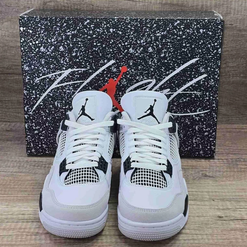 Size 11 - Jordan 4 Retro Mid Military Black