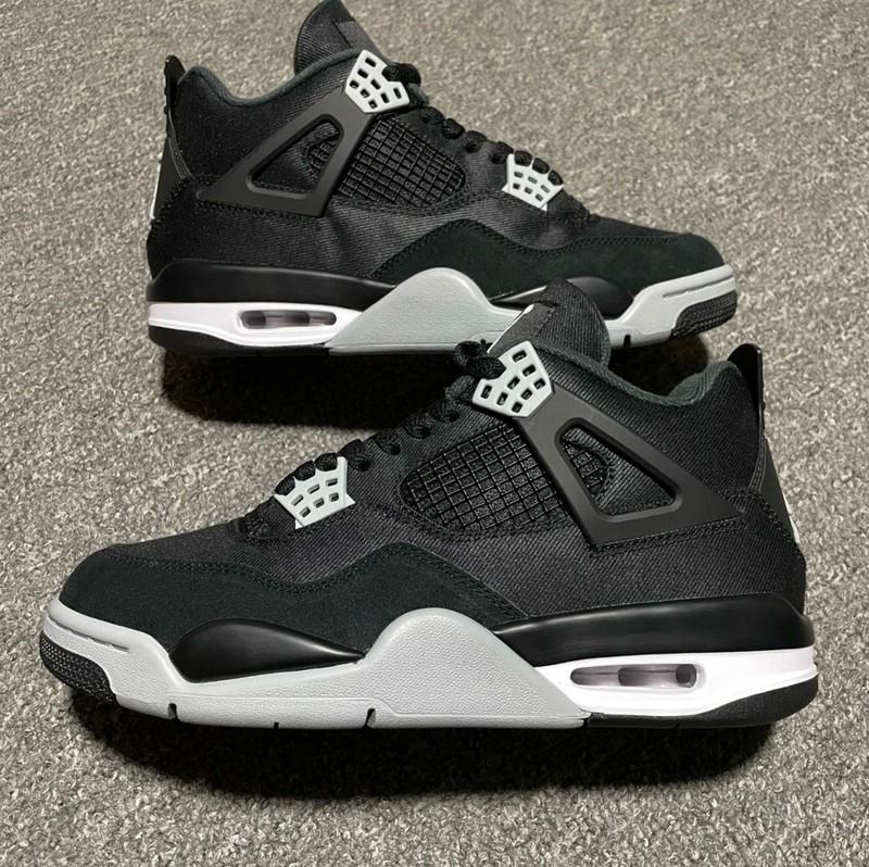 Size 11 - Jordan 4 Retro SE Mid Black Canvas