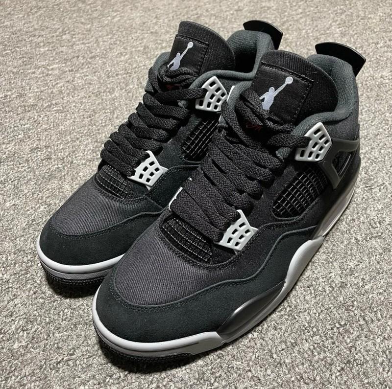 Size 11 - Jordan 4 Retro SE Mid Black Canvas