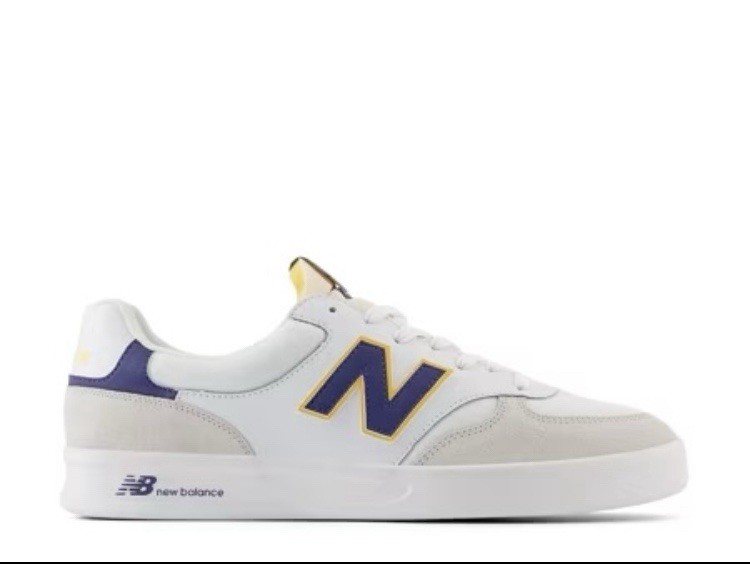 Size 11 - New Balance 300 Court White Navy