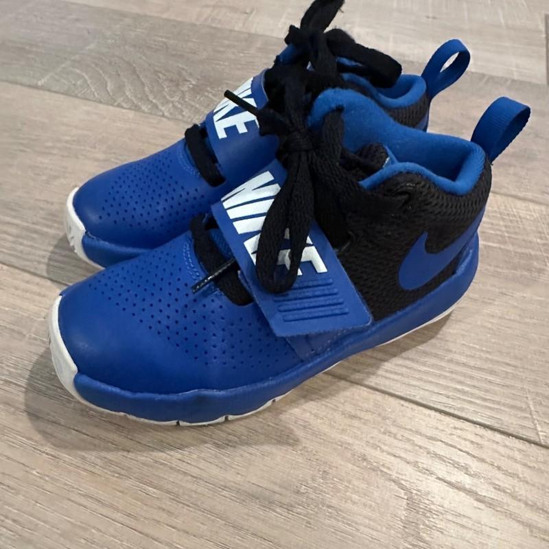 Size 11 (PS) - Nike Team Hustle D8 Mid Royal Black