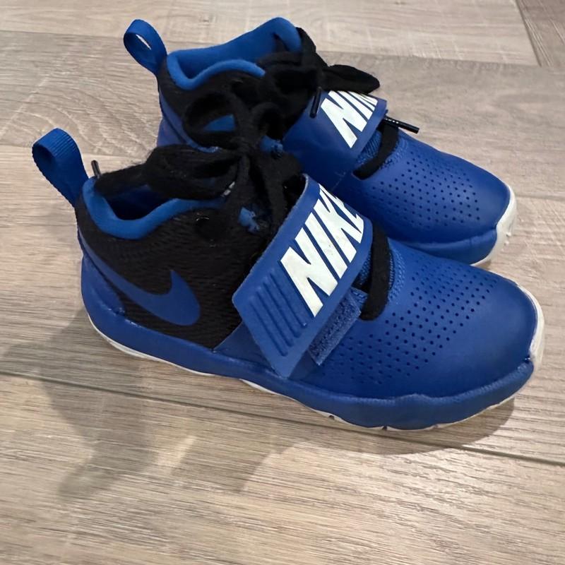 Size 11 (PS) - Nike Team Hustle D8 Mid Royal Black