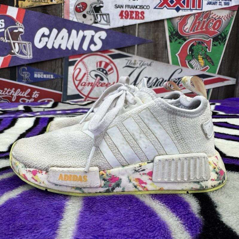 Size 11k - Adidas NMD R1 Boost Tie Dye Green White Red Watercolor Ultra GX5403