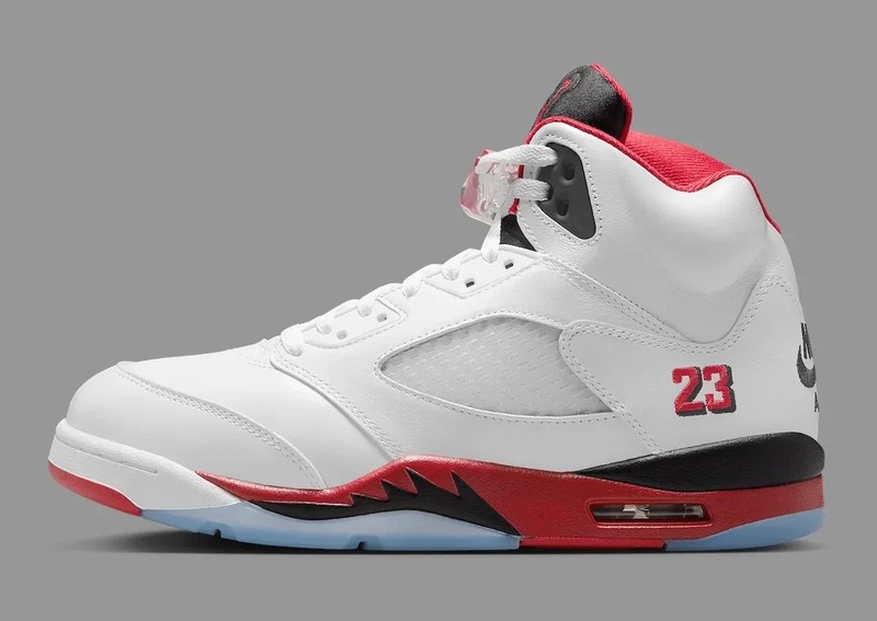 Size 12.5 - Air Jordan 5 Retro 2025 Fire Red
