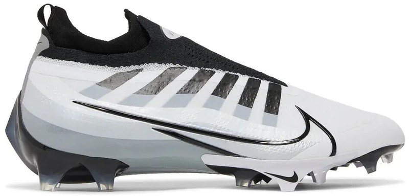 Size 12.5 - Nike Vapor Edge Elite 360 Flyknit White Metallic Silver
