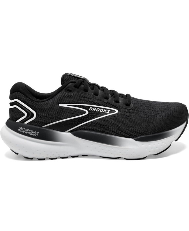 Size 12 - Brooks Glycerin 21 Black White