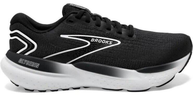 Size 12 - Brooks Glycerin 21 Black White