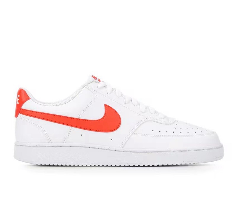 Size 12 - Nike Court Vision Next Nature Low White Picante Red