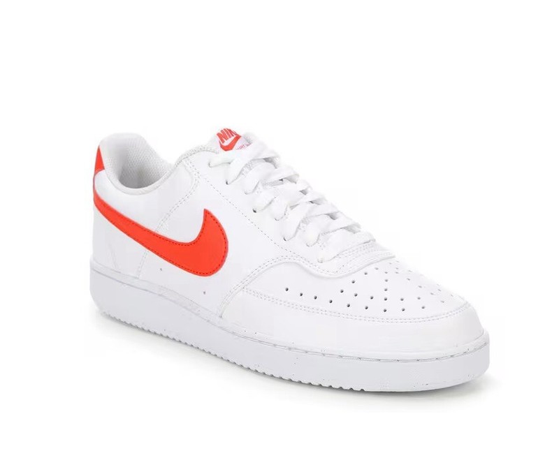Size 12 - Nike Court Vision Next Nature Low White Picante Red