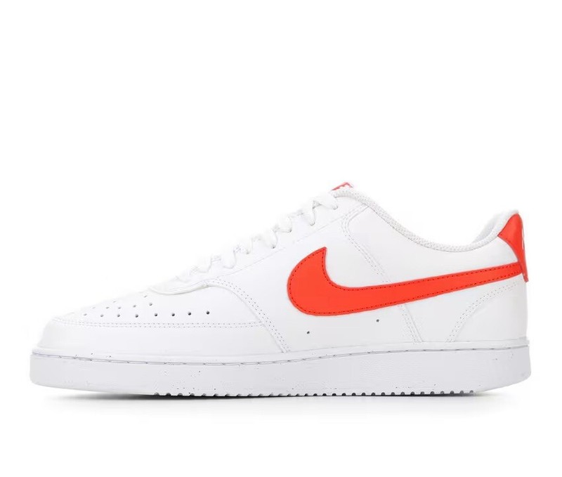Size 12 - Nike Court Vision Next Nature Low White Picante Red