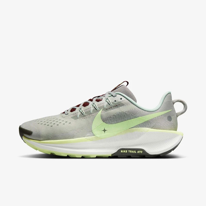 Size 12 - Nike Pegasus Trail 5 Light Silver Barely Volt