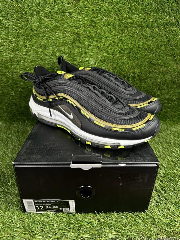 Size 12 - Nike Undefeated X Air Max 97 Black Volt
