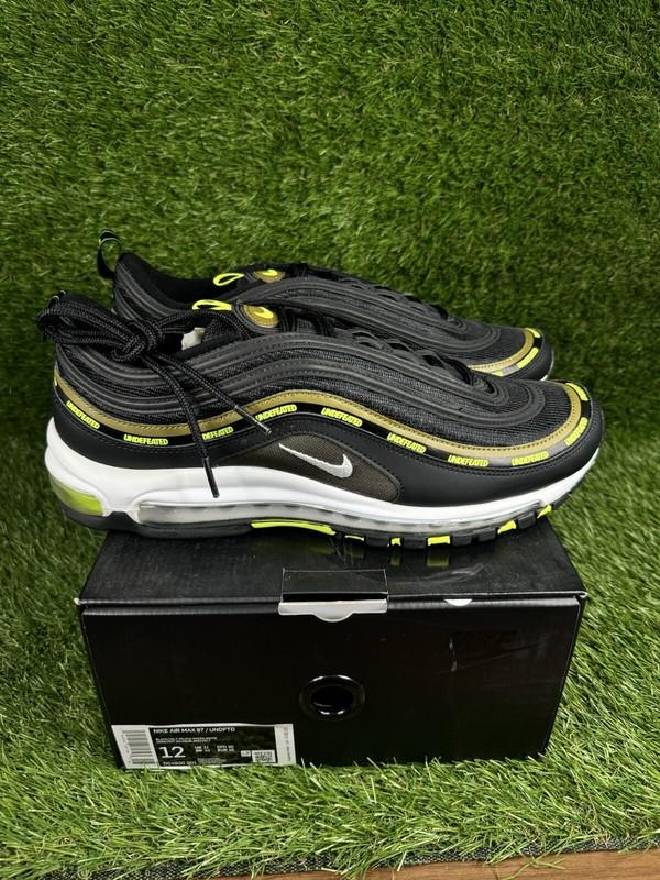 Size 12 - Nike Undefeated X Air Max 97 Black Volt