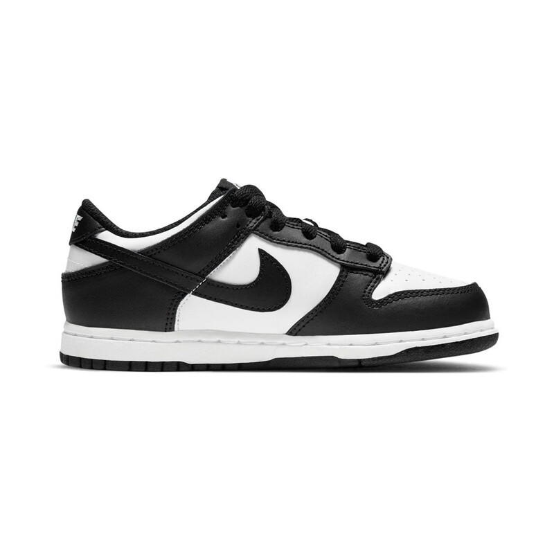 Size 12 (PS) - Nike Dunk Low Black White - CW1588-100