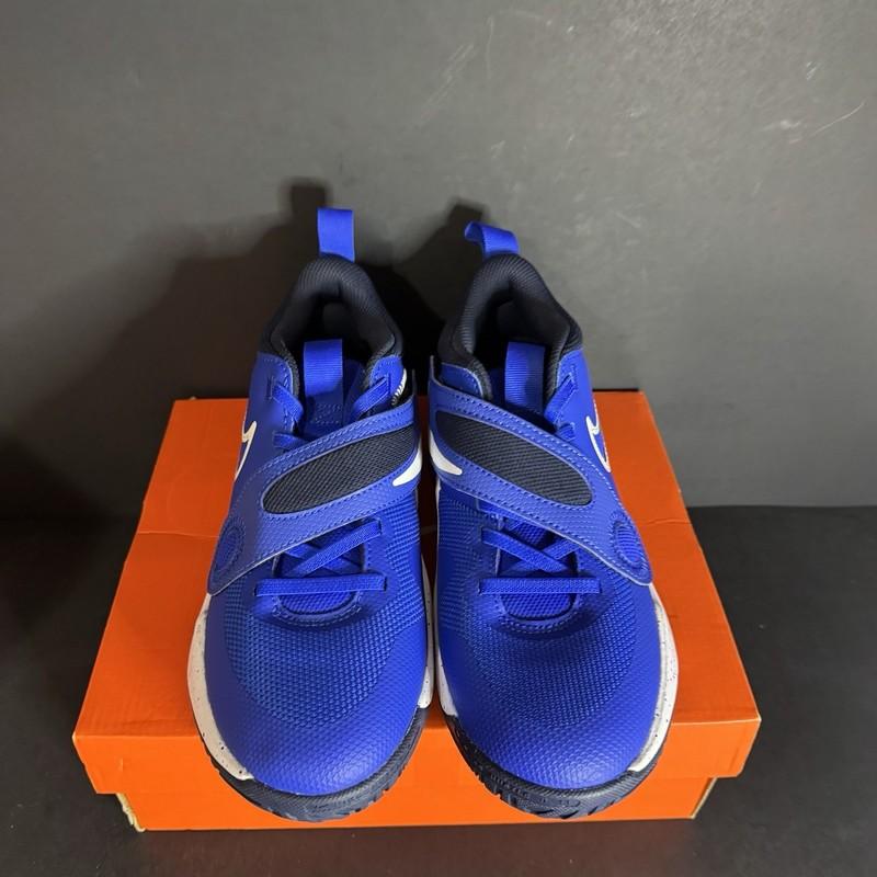 Size 12 (PS) - Nike Team Hustle D11 Low Blue - DV8994-400