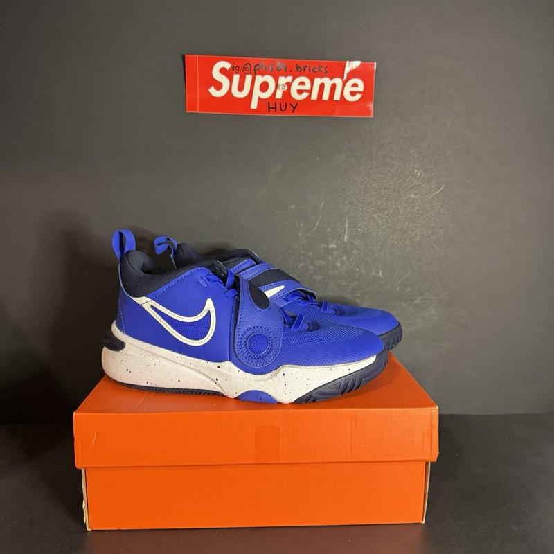 Size 12 (PS) - Nike Team Hustle D11 Low Blue - DV8994-400