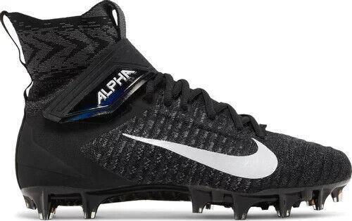Size 13.5 - Nike Alpha Menace Elite 2 Wide Black White