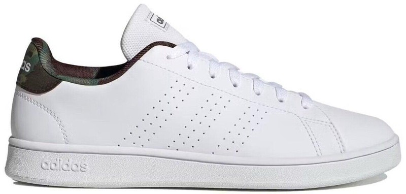Size 13 - adidas Advantage Base White Camo