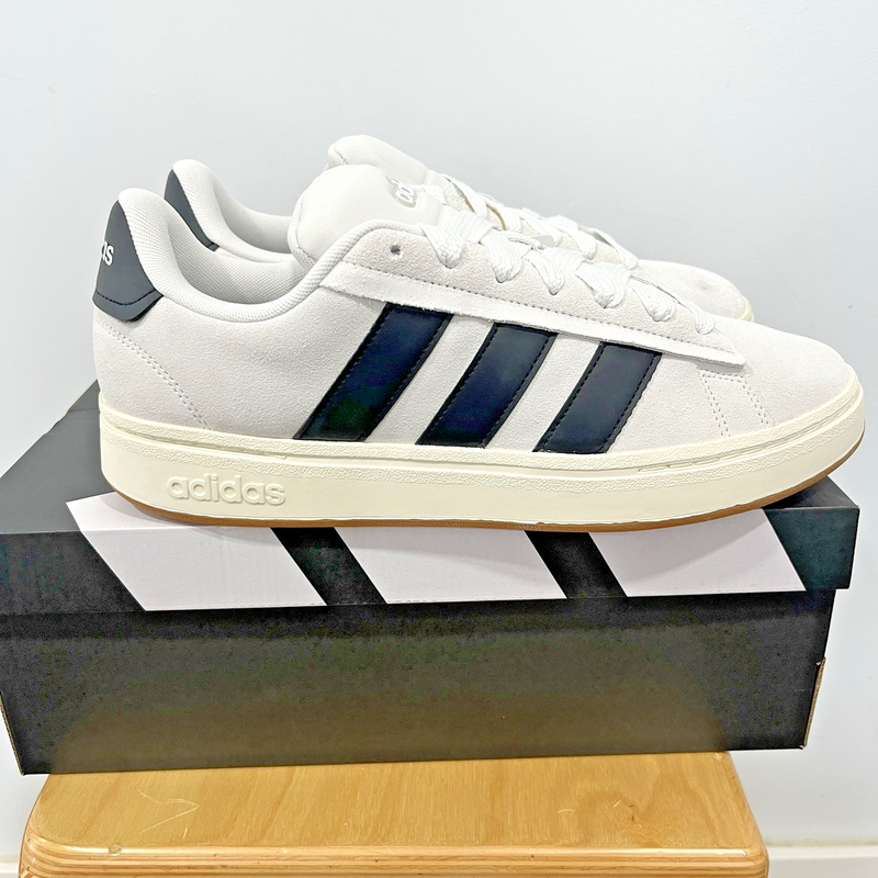 Size 13 - Adidas Grand Court Alpha Crystal White Black