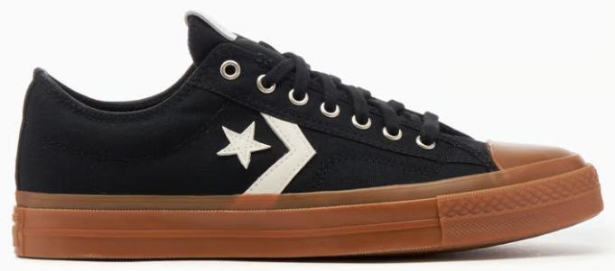 Size 13 - Converse Star Player 76 Low Black Gum