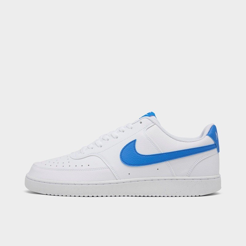 Size 13 - Nike Court Vision Next Nature Low White Light Photo Blue