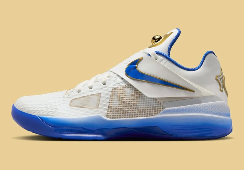 Size 13 - Nike Zoom KD 4 The Real MVP - Summit White