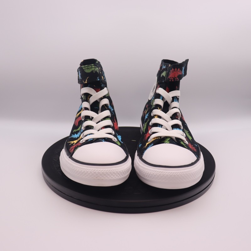 Size 3 (PS) - Converse Chuck Taylor All Star High Easy On Dinosaurs