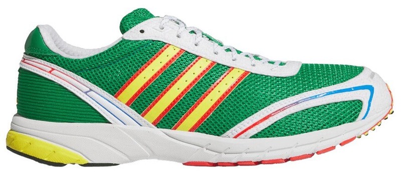 Size 4 - adidas Adizero Adios OG Green Bright Red