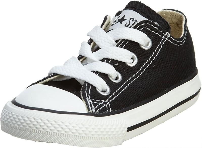 Size 4 - Boys' Converse Chuck Taylor All Star Low Top Toddler 4T Black 7J235