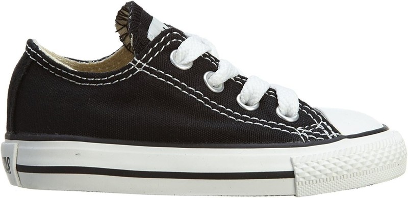 Size 4 - Boys' Converse Chuck Taylor All Star Low Top Toddler 4T Black 7J235
