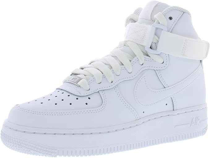 Size 4 (GS) - Nike Air Force 1 LE Mid Triple White