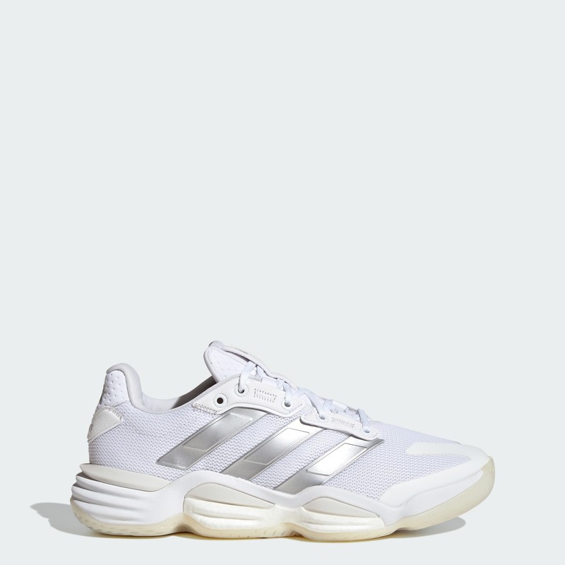 Size 5.5 - Adidas Stabil 16 Off White Gold W