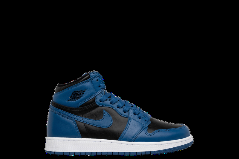 Size 5.5 (GS) - Jordan 1 Retro OG Mid Dark Marina Blue