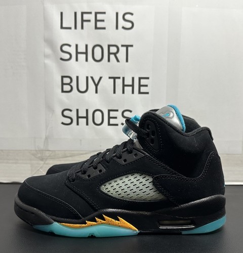 Size 5.5 (GS) - Jordan 5 Retro Mid Aqua