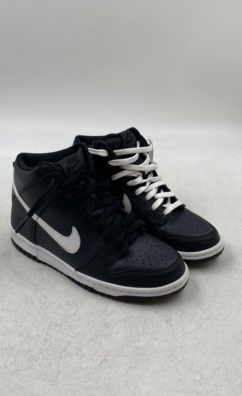 Size 5.5 (GS) - Nike Dunk High Anthracite White