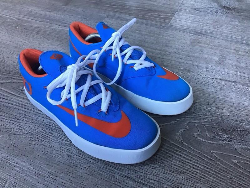 Size 5.5 (GS) - Nike KD Vulc Low Blue - 642085-400