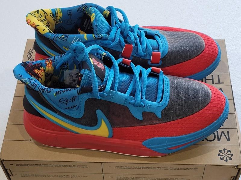 Size 5.5 (GS) - Nike Kyrie 8 SE GO Low Black Blue Tour Yellow