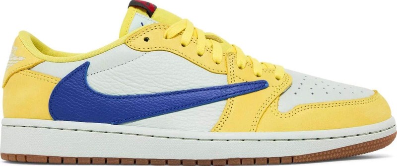 Size 5.5 - Travis Scott x Air Jordan 1 Retro OG SP Low Canary W