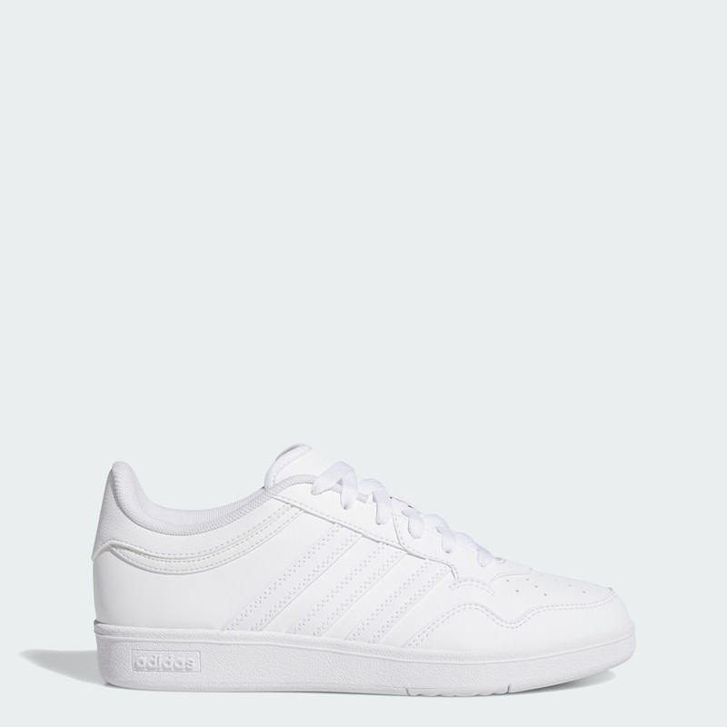 Size 5 - adidas Hoops 4.0 White Preloved Purple W