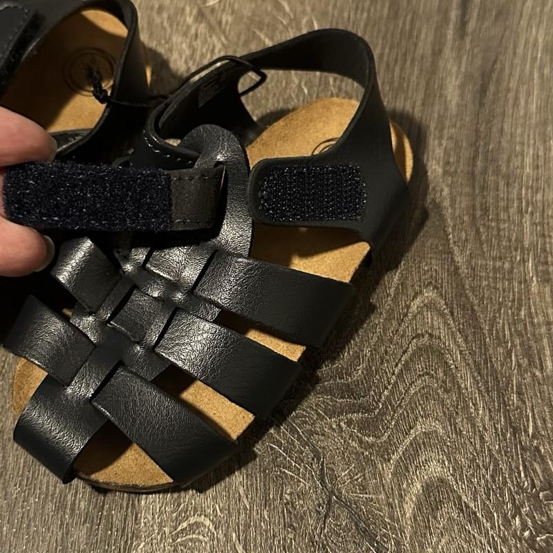 Size 5 Baby Boy Cage Sandals Fisherman Hook & Loop NEW NWT