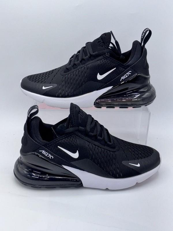 Size 5 (GS) - Nike Air Max 270 Low Triple Black - 943345-001