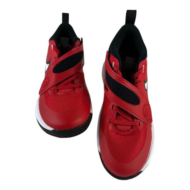 Size 5 (GS) - Nike Team Hustle D11 Low University Red