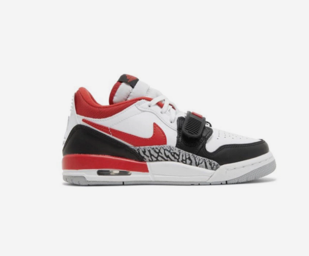 Size 6.5 (GS) - Jordan Legacy 312 Low Fire Red